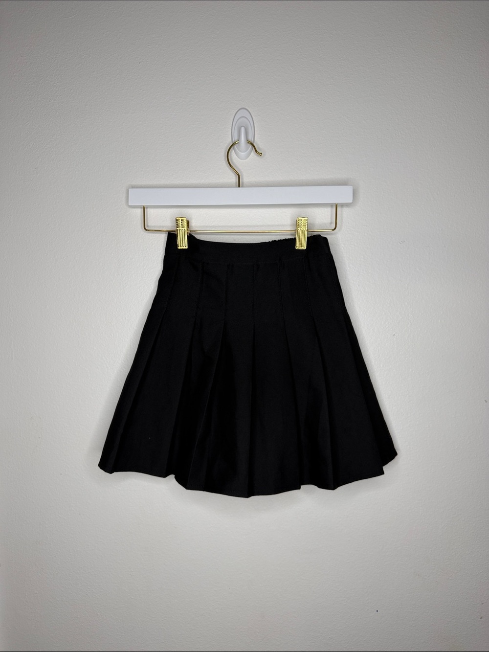 Black Pleated Women’s Shorts